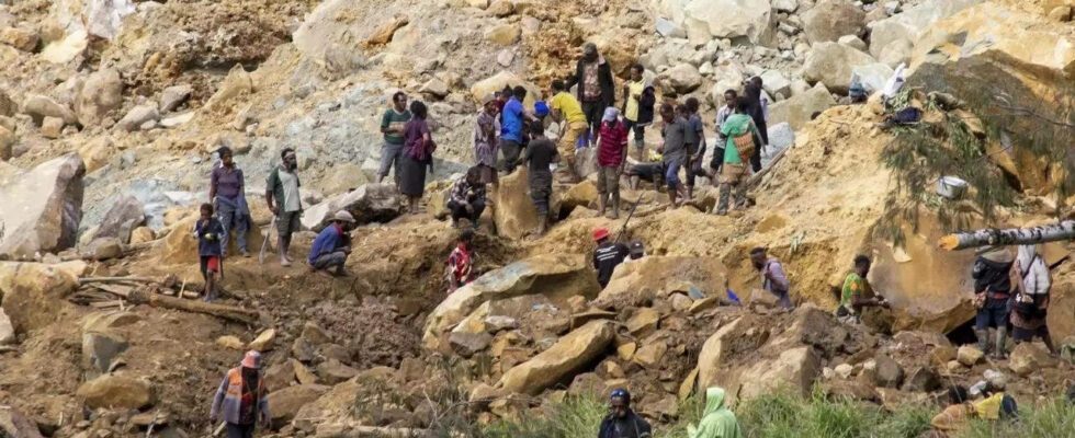 Stammesgewalt Regen und Moskitos Der Erdrutsch in Papua Neuguinea erklaert