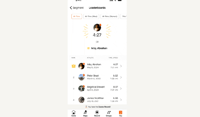 Strava nutzt KI um Bestenlisten Cheats auszumerzen enthuellt „Familien Plan Dunkelmodus und