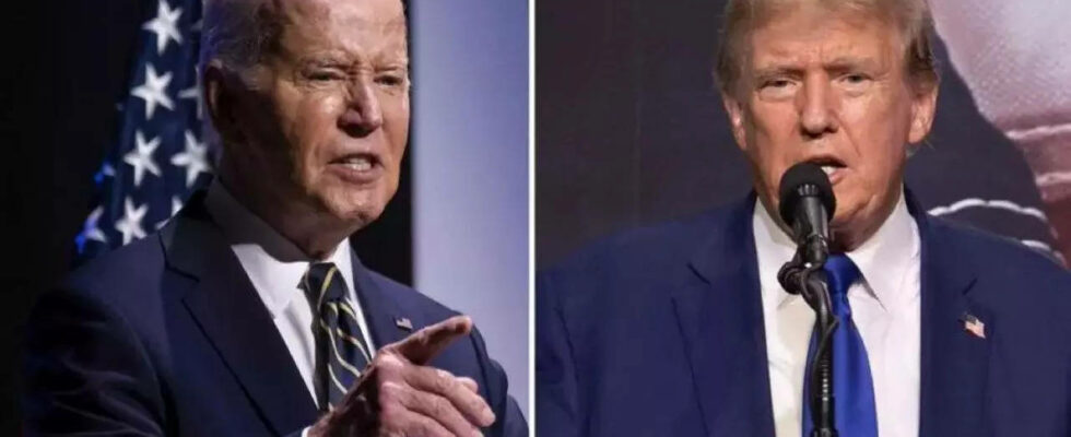 Trump fordert vor der ersten US Praesidentschaftsdebatte einen Drogentest fuer Biden