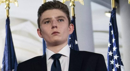 Trumps Sohn Barron 18 bricht sein politisches Debuet ab