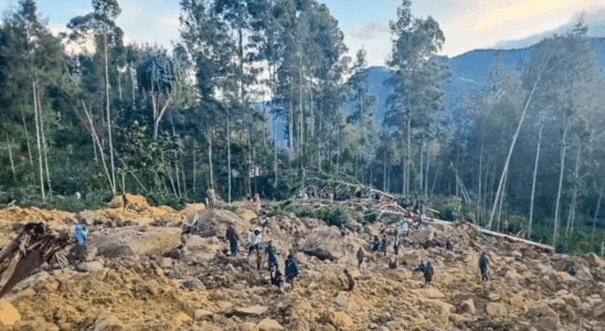 Ueber 300 Menschen bei Erdrutsch in Papua Neuguinea verschuettet