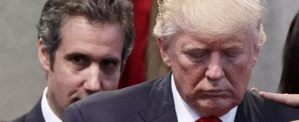 Vor Gericht gibt Michael Cohen zu die Firma von Donald