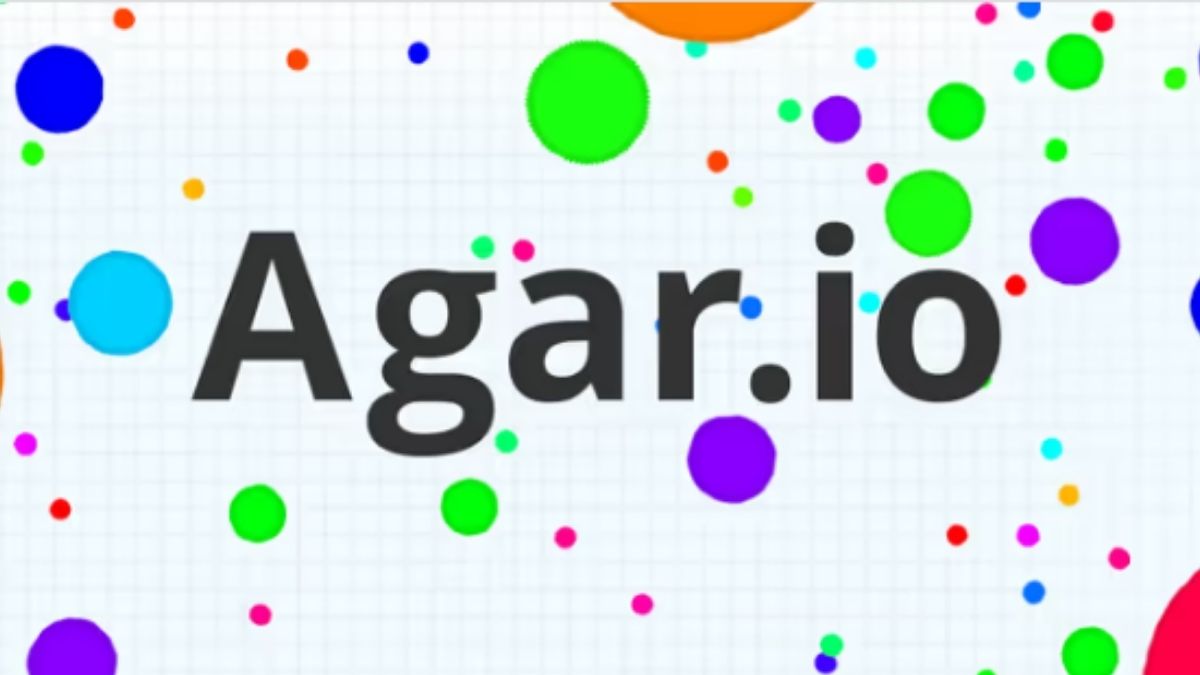 Das Spiellogo aus dem io-Spiel Agar.io