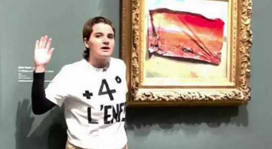 Aktivist wegen Angriffs auf Monet Gemaelde in Paris festgenommen