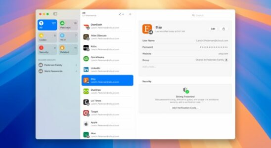 Apple bringt seine eigene Passwort Manager App auf den Markt