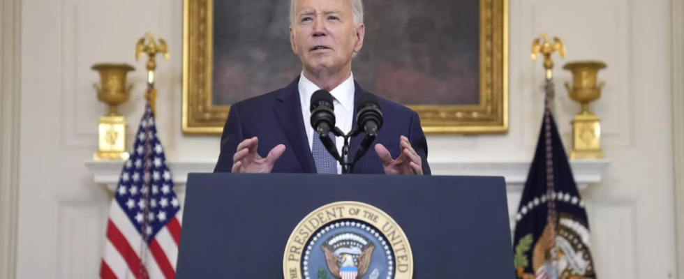 Biden holt beim Waffenstillstandsabkommen mit Geiseln gross aus und fordert