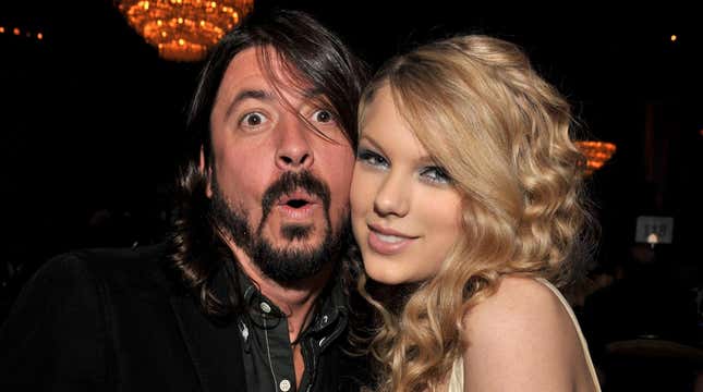 Dave Grohl sagt seltsame Dinge ueber Taylor Swift