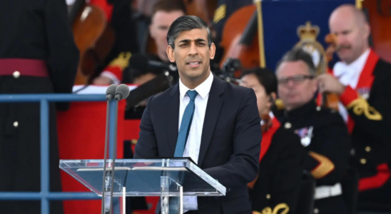 Der britische Premierminister Rishi Sunak bedauert seinen vorzeitigen Abgang von