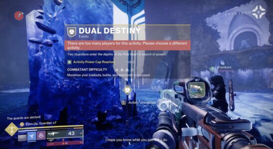 Die Dual Destiny Quest von Destiny 2 ist ein fantastisches