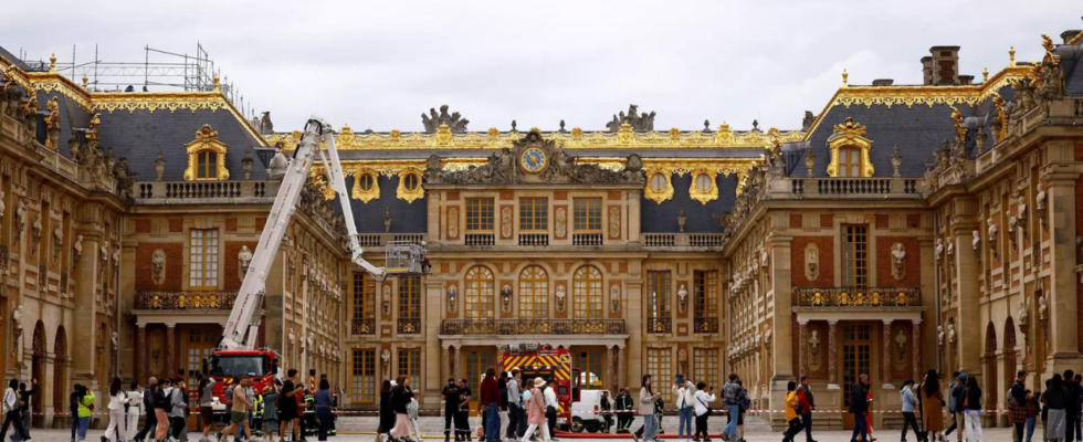 Feuer bricht im Schloss Versailles aus wird aber schnell unter