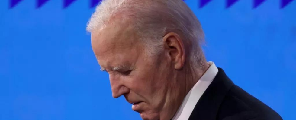 Folgen der Praesidentschaftsdebatte Kann Joe Biden als Kandidat der Demokraten