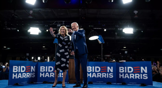 Jill Bidens Kleid setzt nach der Debatte ein Statement