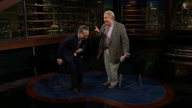 Jiminy Glick zwingt Bill Maher zum ersten unterhaltsamen Interview seit