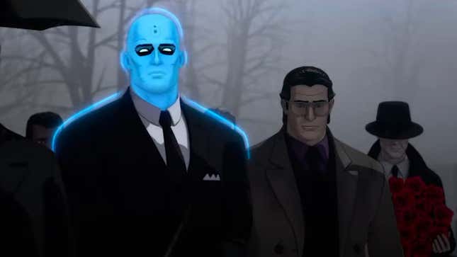 Jupp das sieht wirklich aus wie ein animierter Watchmen Trailer