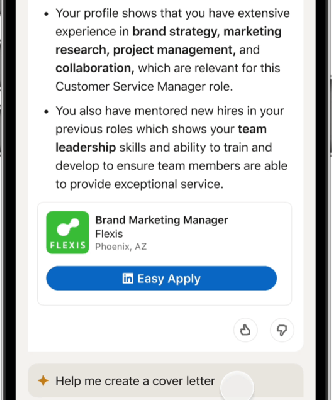 LinkedIn nutzt KI bei der Jobsuche