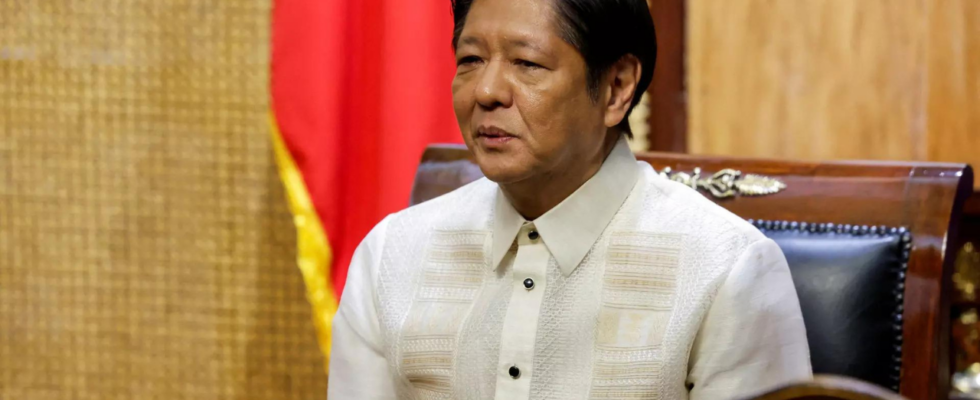 Philippinen wollen keine Kriege anzetteln sagt Praesident Marcos