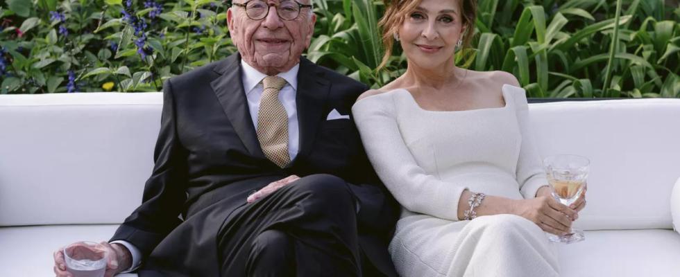 Rupert Murdoch heiratet zum fuenften Mal in einer Zeremonie auf