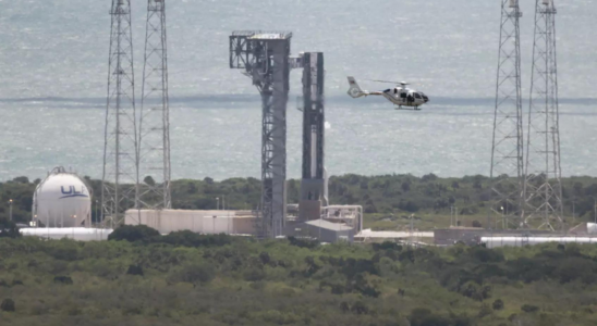 Start des Boeing Starliner in den letzten Minuten des Countdowns