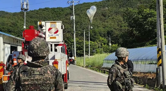 Suedkorea ist in Alarmbereitschaft wegen weiterer Muellballons aus dem Norden