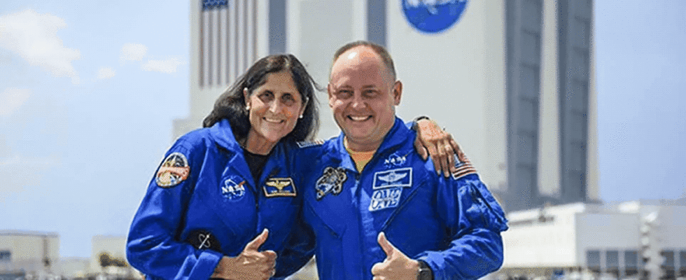 Sunita Williams und Butch Wilmore sitzen seit ueber zwei Wochen