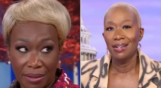 TV Moderatorin Joy Reid die beschuldigt wird Trumps Frisur „gestohlen zu