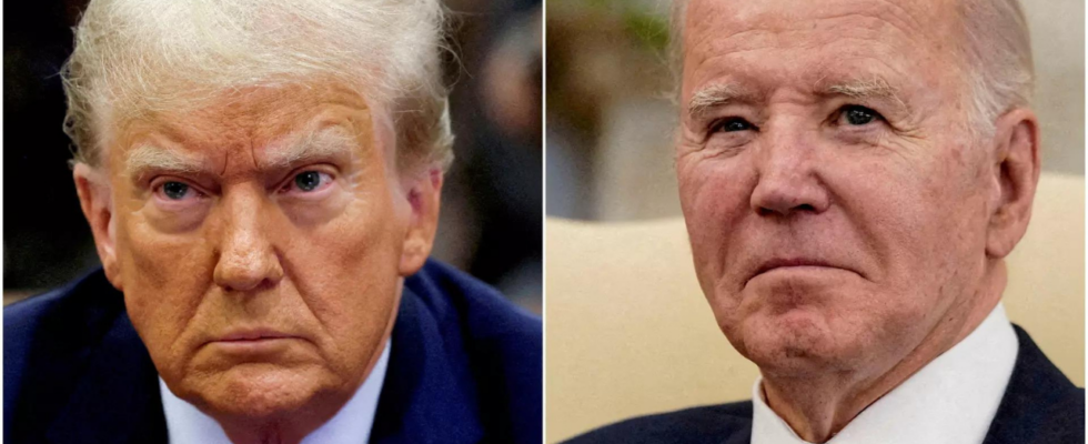 Umfrage von Fox News zeigt 3 Punkte Verschiebung im Duell Biden Trump seit