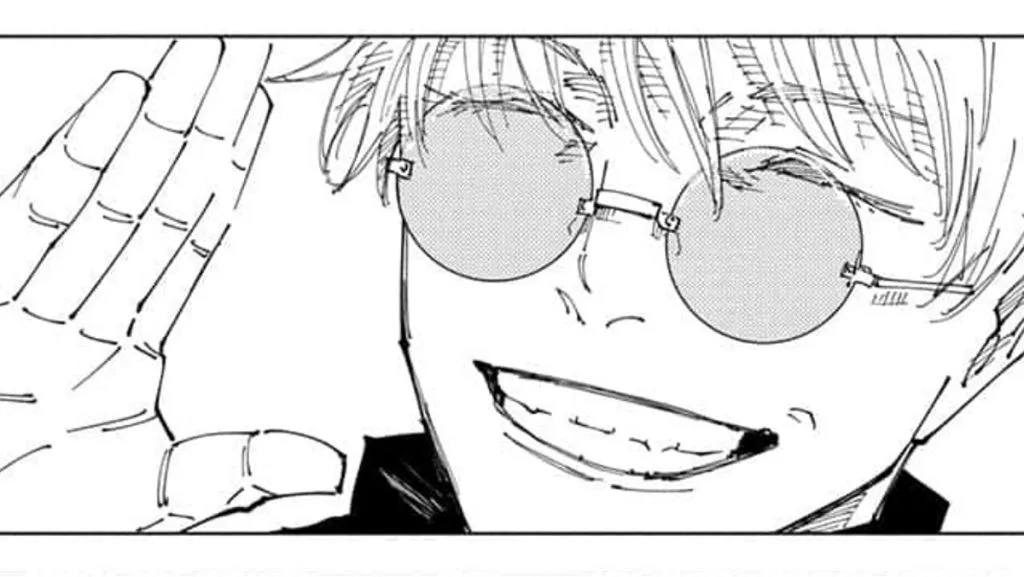 Satoru Gojo in Jujutsu Kaisen Kapitel 236