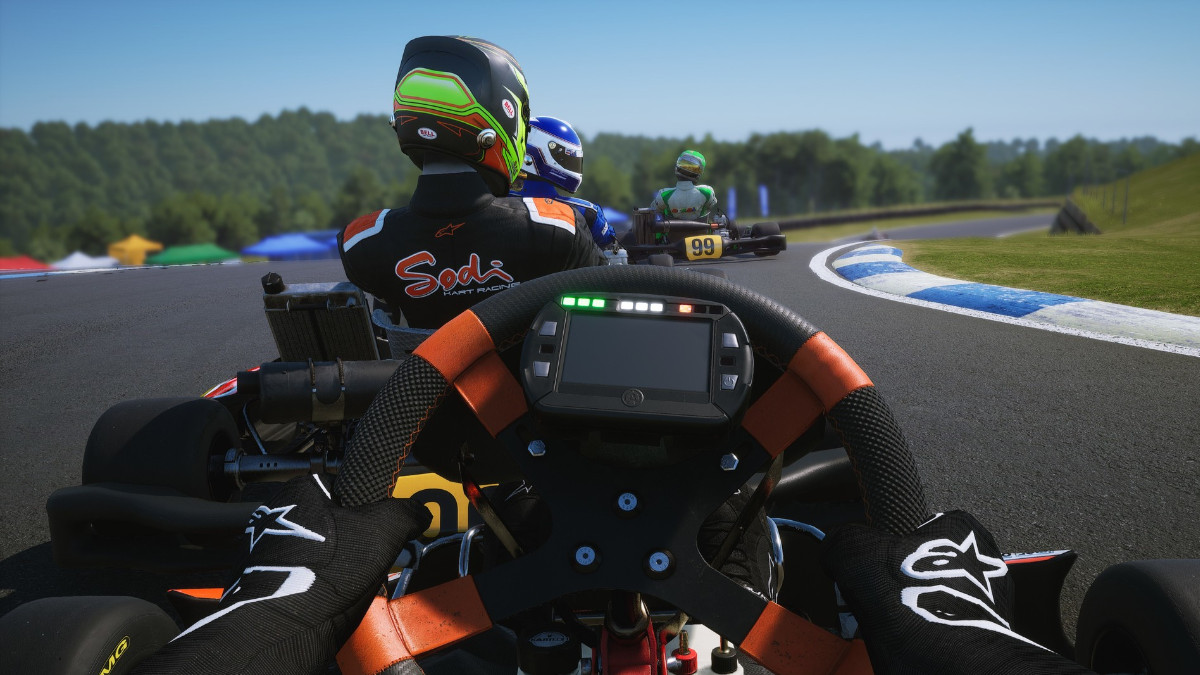 Ein Bild von KartKraft in einem Artikel über die besten VR-Rennspiele