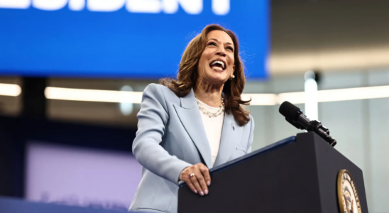 Bericht Kamala Harris haelt erste Kundgebung nach Vizepraesidentschaftswahl im entscheidenden.pn