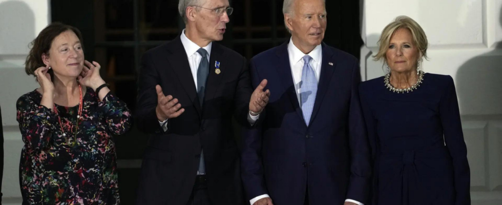 Bidens Moment der Abrechnung bei einer spontanen Pressekonferenz heute