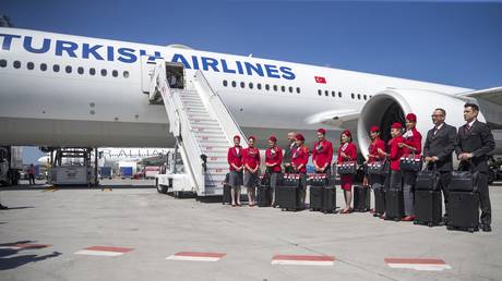 Buero von Turkish Airlines im Iran wegen Verstosses gegen das