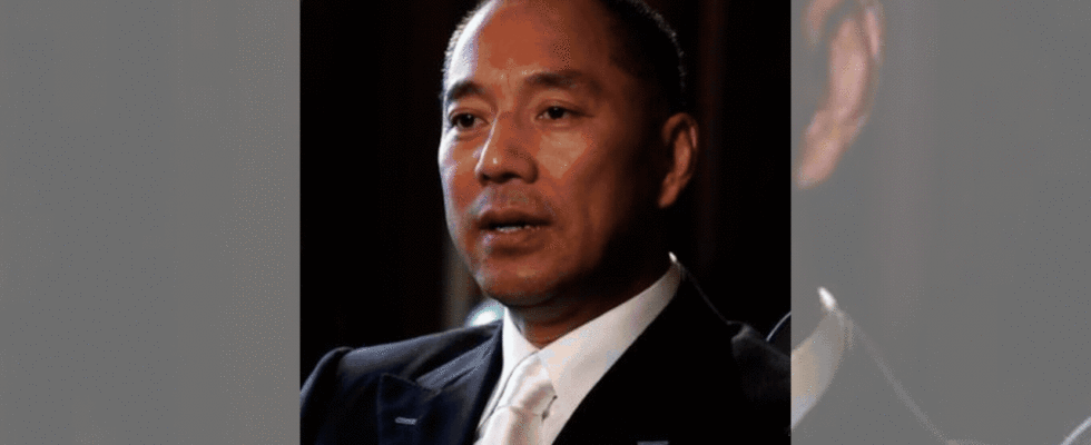 Der im Exil lebende chinesische Tycoon Guo Wengui wurde von