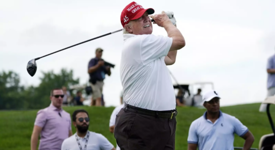 Donald Trump fordert „betruegerischen Biden zum Golf Duell heraus und setzt