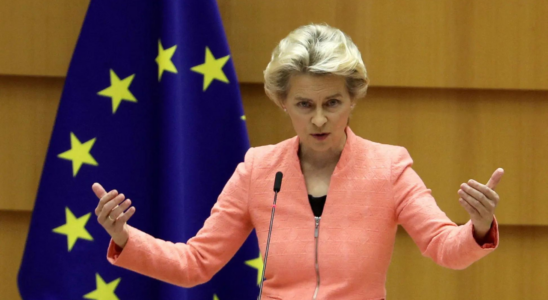 EU Parlament entscheidet ueber zweite Amtszeit von Kommissionschefin von der Leyen