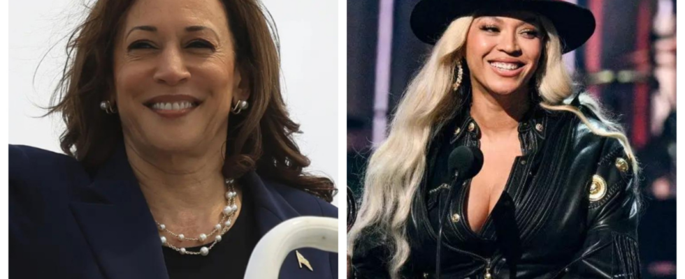 Kamala Harris Beyonce Ja Kamala Harris‘ erstes Kampagnenvideo enthaelt Beyonces