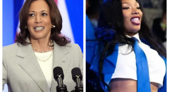 Kamala Harris Trump sagt er brauche keine Konzerte nachdem Megan