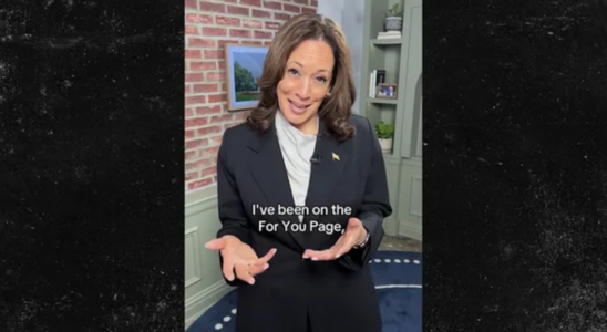 Kamala Harris tritt TikTok bei nachdem sie nach der Ankuendigung