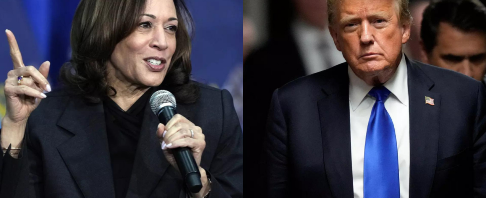 Koennte Kamala Harris Donald Trump bei der US Praesidentschaftswahl besiegen