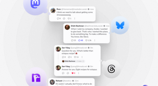 Openvibe kombiniert Mastodon Bluesky und Nostr in einer Social App