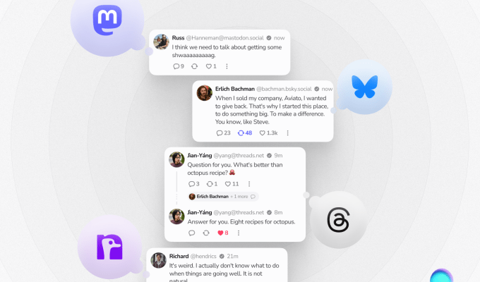 Openvibe kombiniert Mastodon Bluesky und Nostr in einer Social App