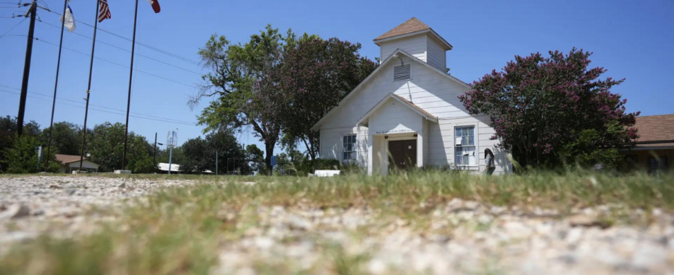 Plaene zum Abriss der texanischen Kirche in der 2017 ein