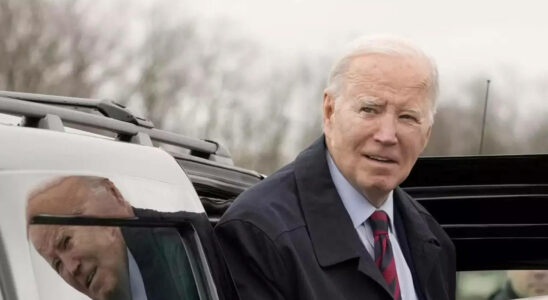 Pressekonferenz von Joe Biden Bidens „grosser Junge Pressekonferenz um eine Stunde