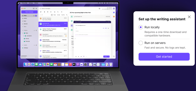 Proton bringt einen KI Schreibassistenten fuer E Mails auf den Markt der