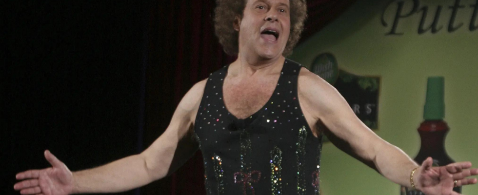 Richard Simmons ein Fitness Guru der Lachen und Schwitzen vereinte stirbt