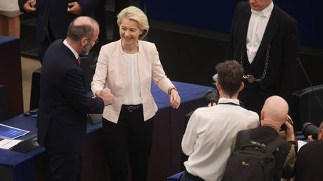 Von der Leyen sichert sich zweite Amtszeit an der Spitze