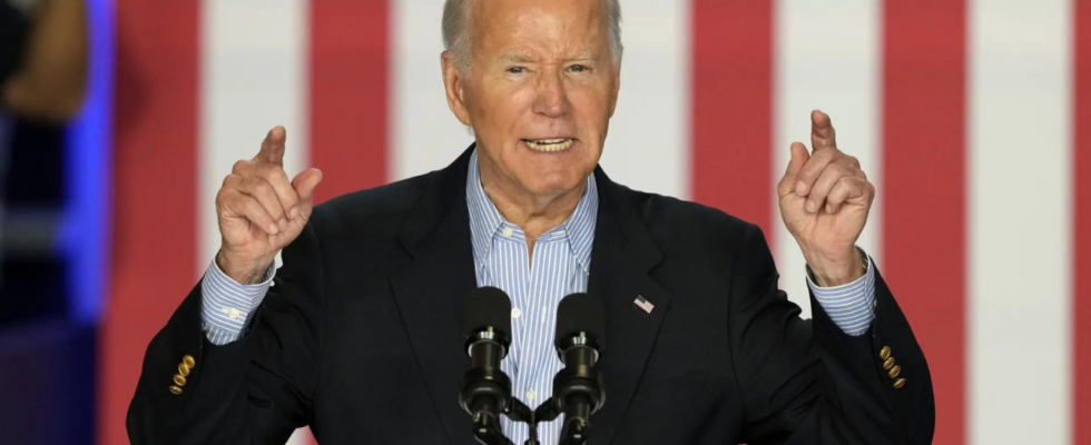 „Gib die Fackel weiter Fuehrender Demokrat draengt Biden zum Rueckzug