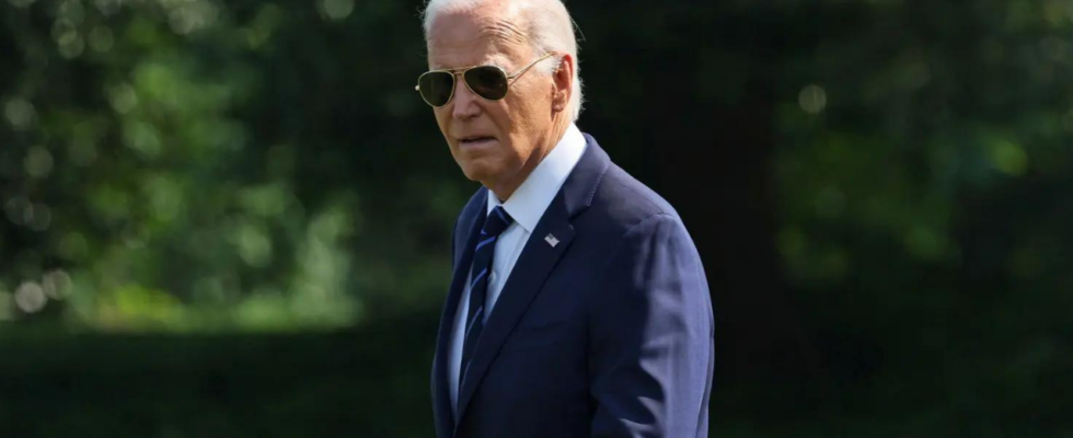 „Ich bin alt aber … US Praesident Biden verteidigt Wahlkampf angesichts