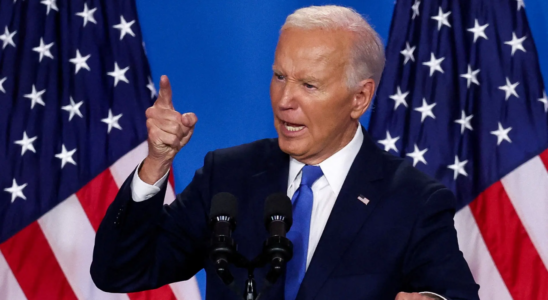 „Ich habe einen aeh den … genannt Biden stolpert ueber