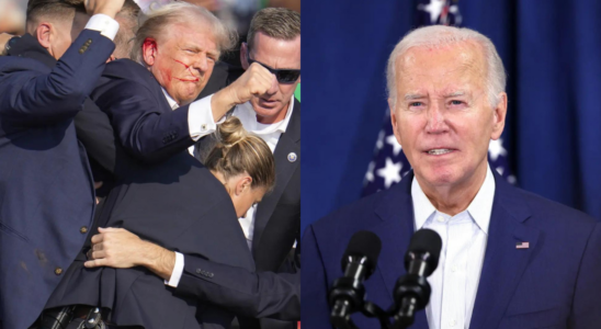 „In Amerika gibt es keinen Platz fuer Gewalt Biden verurteilt