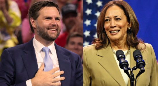 „Willkommen im Rennen Kamala Harris gratuliert JD Vance